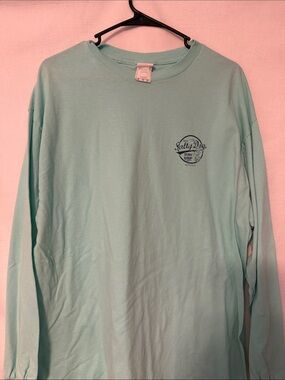 Salty Dog Surf Shop Mint Green Long Sleeve Tee